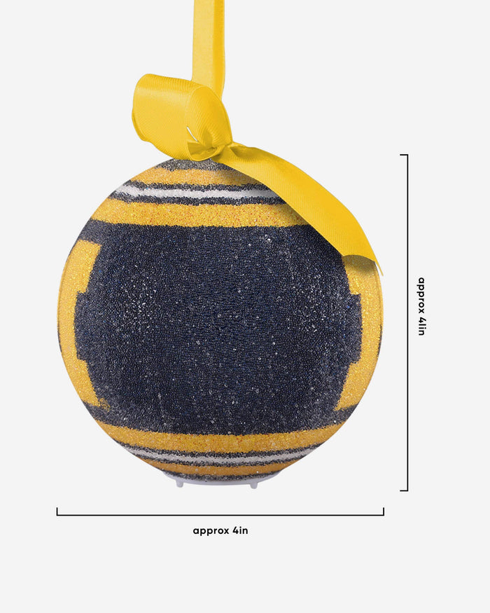 Michigan Wolverines LED Shatterproof Ball Ornament FOCO - FOCO.com