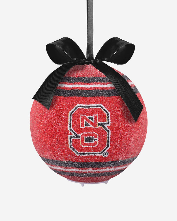 NC State Wolfpack LED Shatterproof Ball Ornament FOCO - FOCO.com