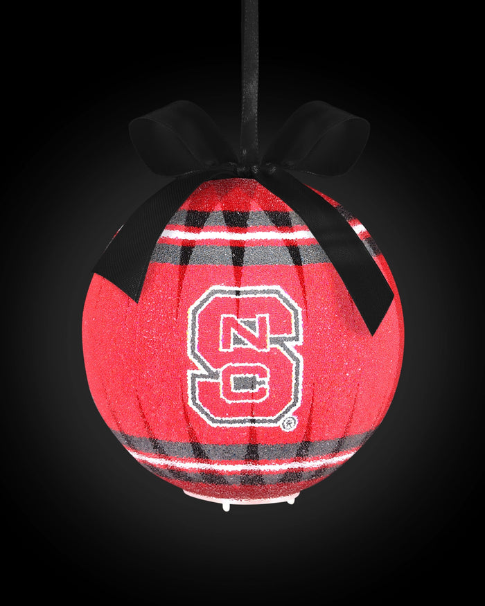 NC State Wolfpack LED Shatterproof Ball Ornament FOCO - FOCO.com