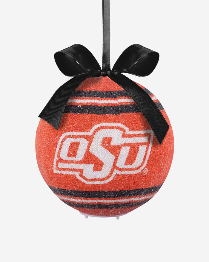Oklahoma State Cowboys LED Shatterproof Ball Ornament FOCO - FOCO.com