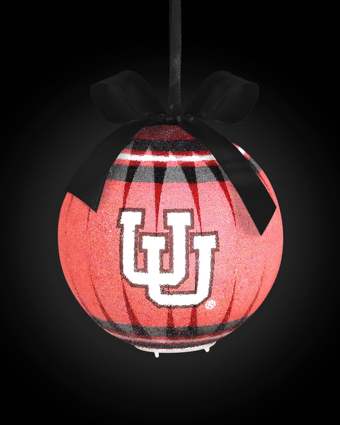 Utah Utes LED Shatterproof Ball Ornament FOCO - FOCO.com