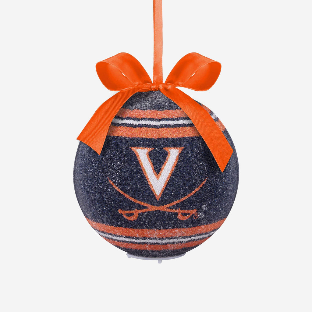 Virginia Cavaliers LED Shatterproof Ball Ornament FOCO - FOCO.com