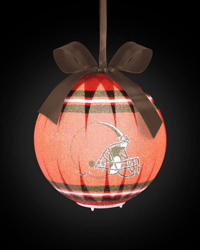 Cleveland Browns LED Shatterproof Ball Ornament FOCO - FOCO.com