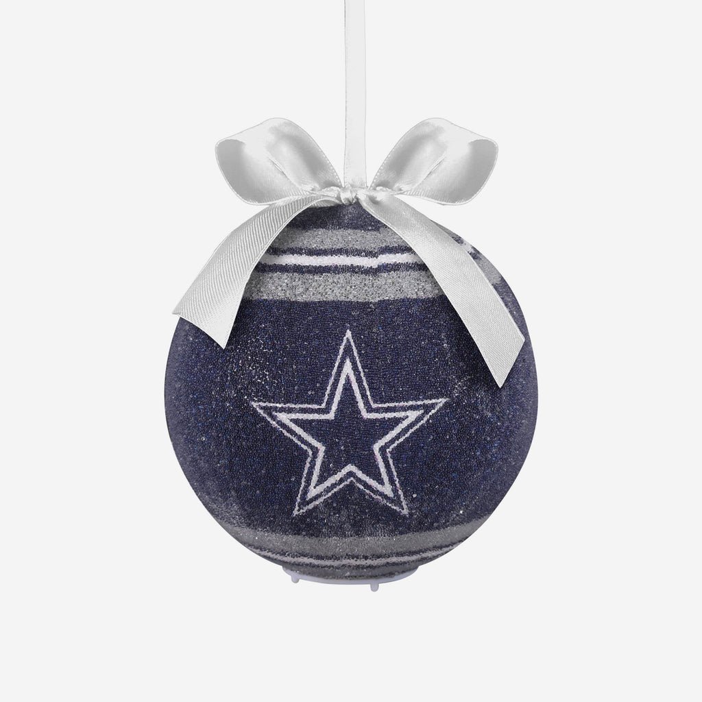 Dallas Cowboys LED Shatterproof Ball Ornament FOCO - FOCO.com