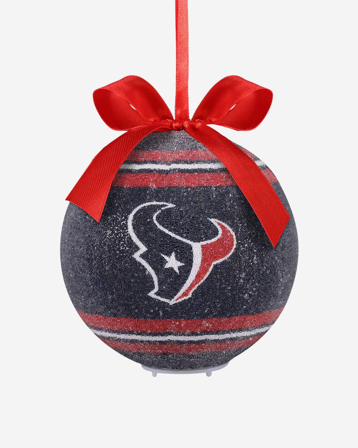 Houston Texans LED Shatterproof Ball Ornament FOCO - FOCO.com