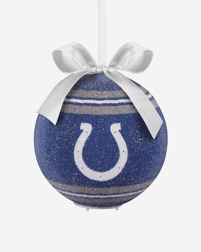 Indianapolis Colts LED Shatterproof Ball Ornament FOCO - FOCO.com