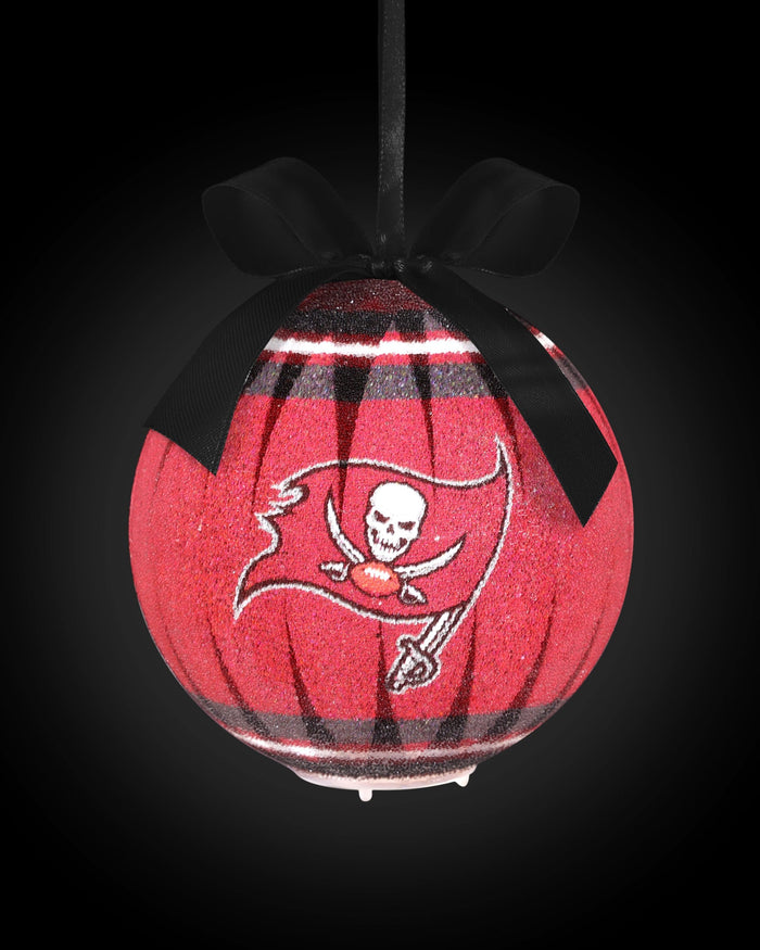 Tampa Bay Buccaneers LED Shatterproof Ball Ornament FOCO - FOCO.com