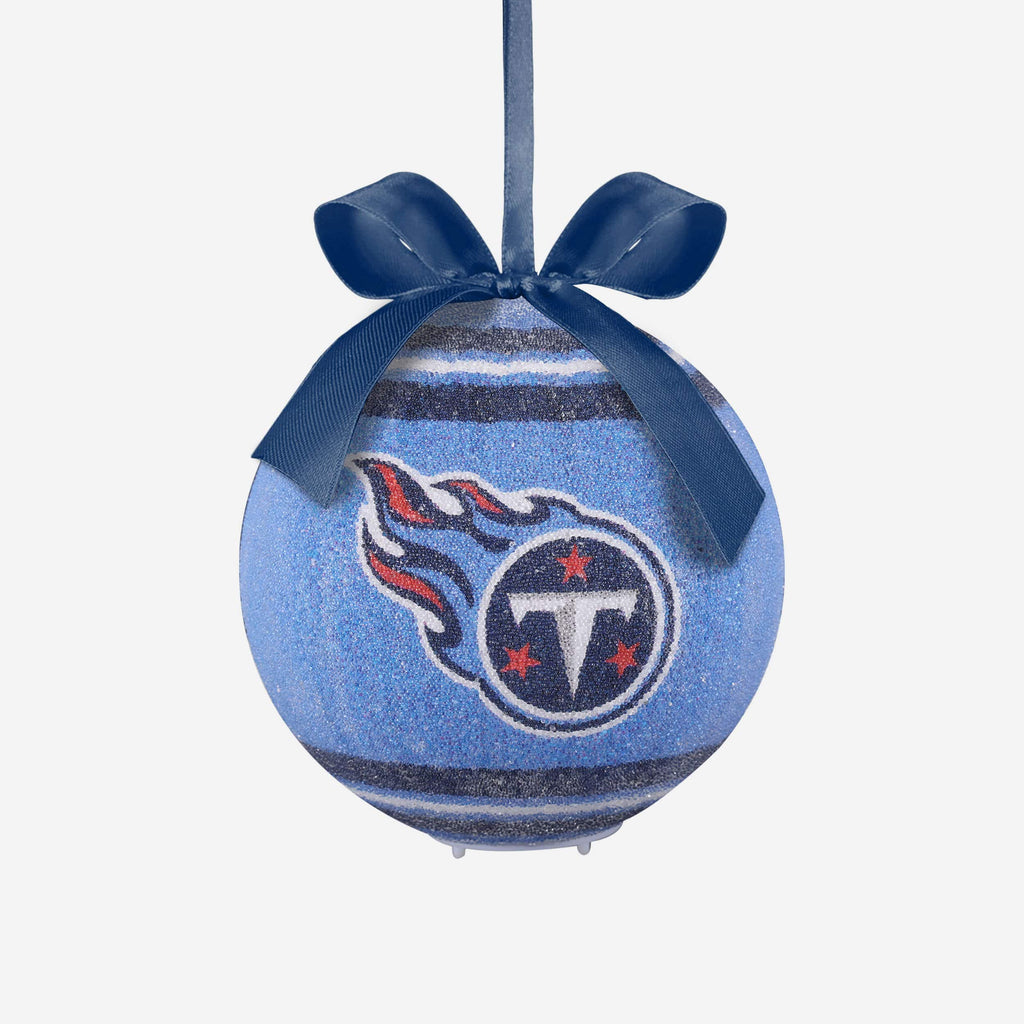 Tennessee Titans LED Shatterproof Ball Ornament FOCO - FOCO.com