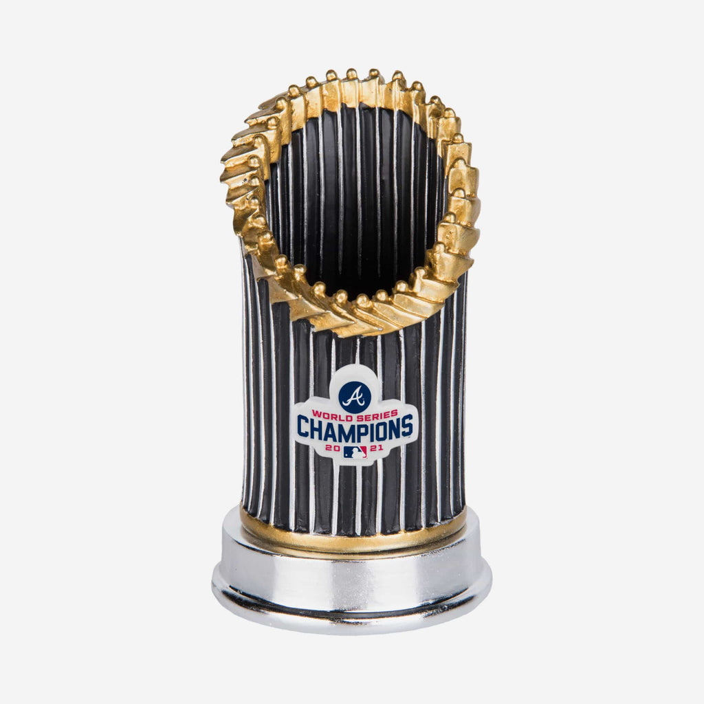 Atlanta Braves 2021 World Series Champions Trophy Paperweight FOCO - FOCO.com