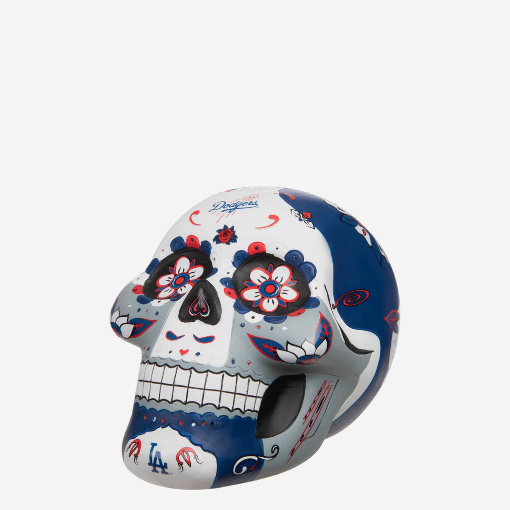 Los Angeles Dodgers Day Of The Dead Skull Figurine FOCO - FOCO.com