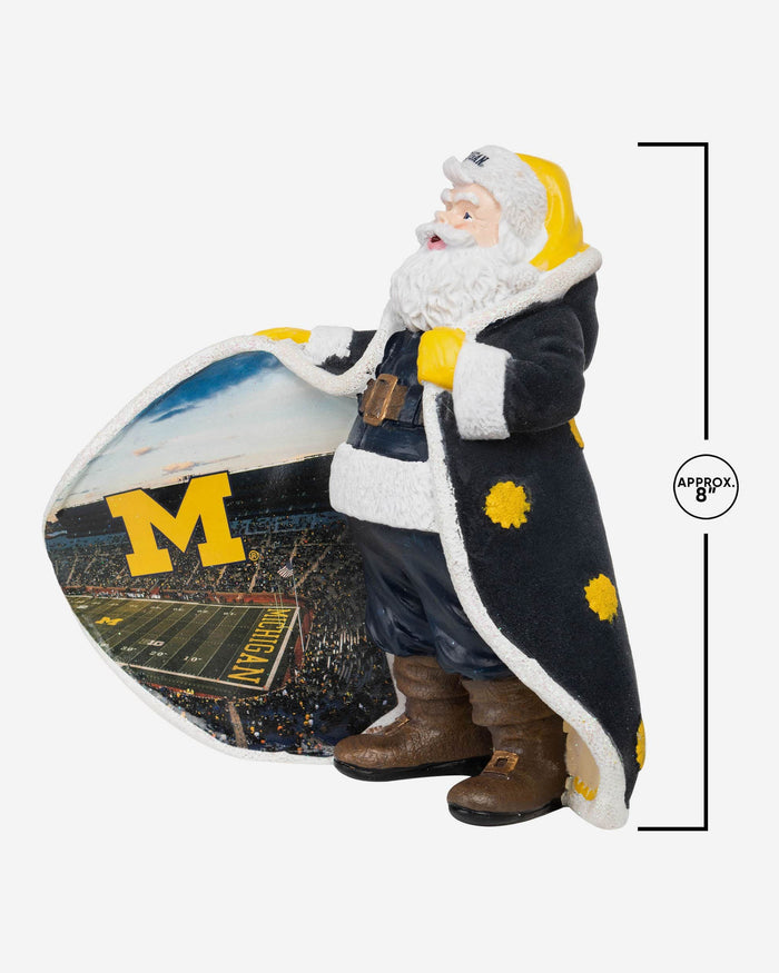 Michigan Wolverines Santa Figure FOCO - FOCO.com