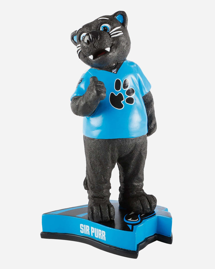 Sir Purr Carolina Panthers Mascot Figurine FOCO - FOCO.com
