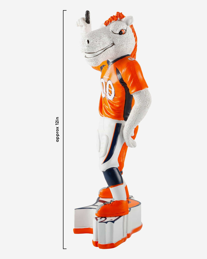 Miles Denver Broncos Mascot Figurine FOCO - FOCO.com