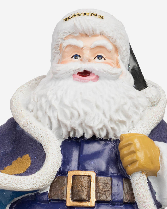 Baltimore Ravens Santa Figure FOCO - FOCO.com