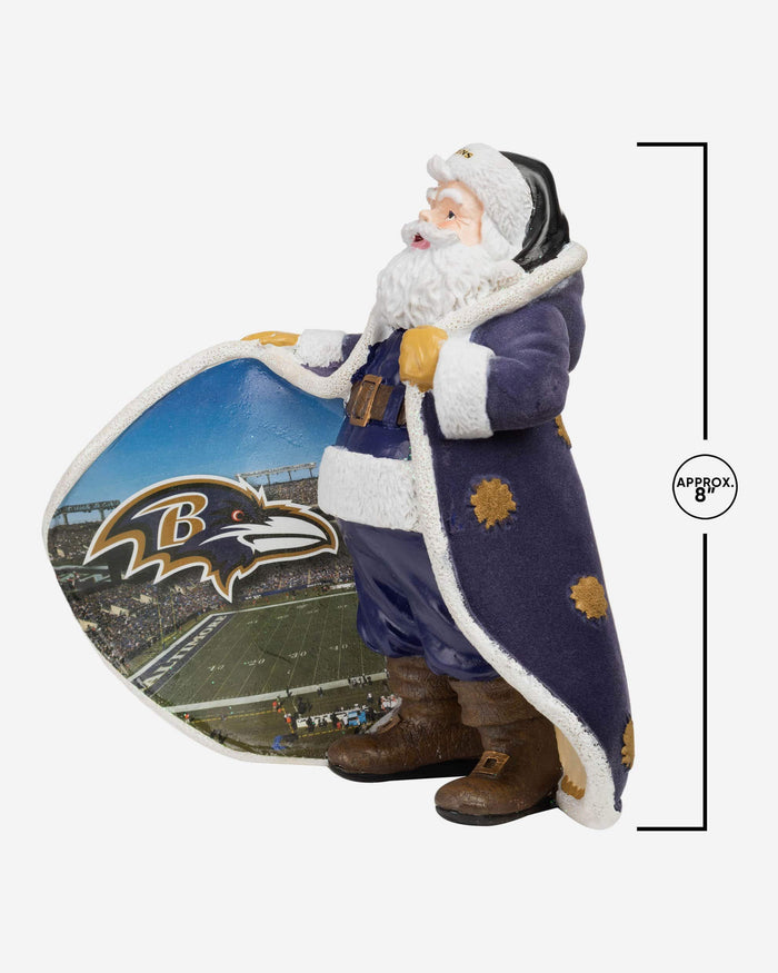 Baltimore Ravens Santa Figure FOCO - FOCO.com