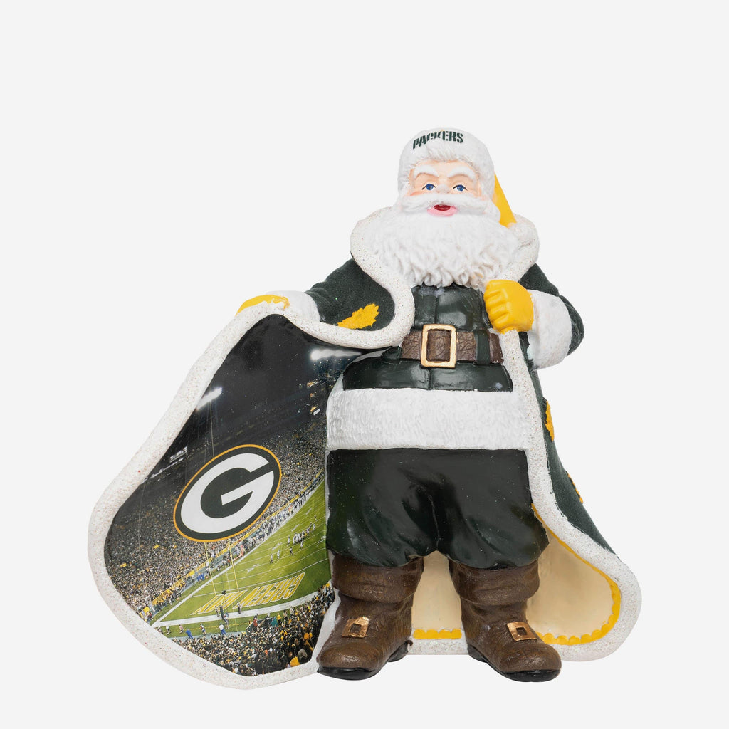 Green Bay Packers Santa Figure FOCO - FOCO.com