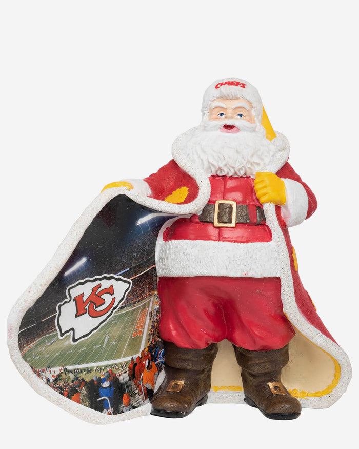 Kansas City Chiefs Santa Figure FOCO - FOCO.com