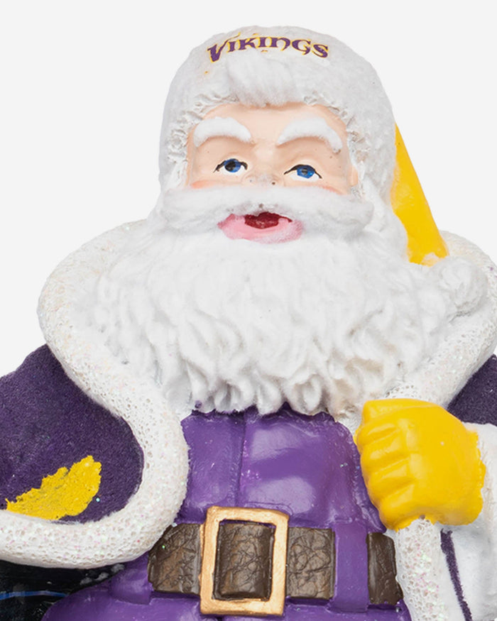 Minnesota Vikings Santa Figure FOCO - FOCO.com