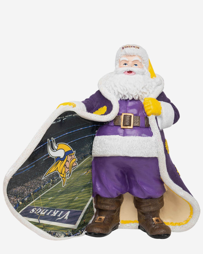 Minnesota Vikings Santa Figure FOCO - FOCO.com