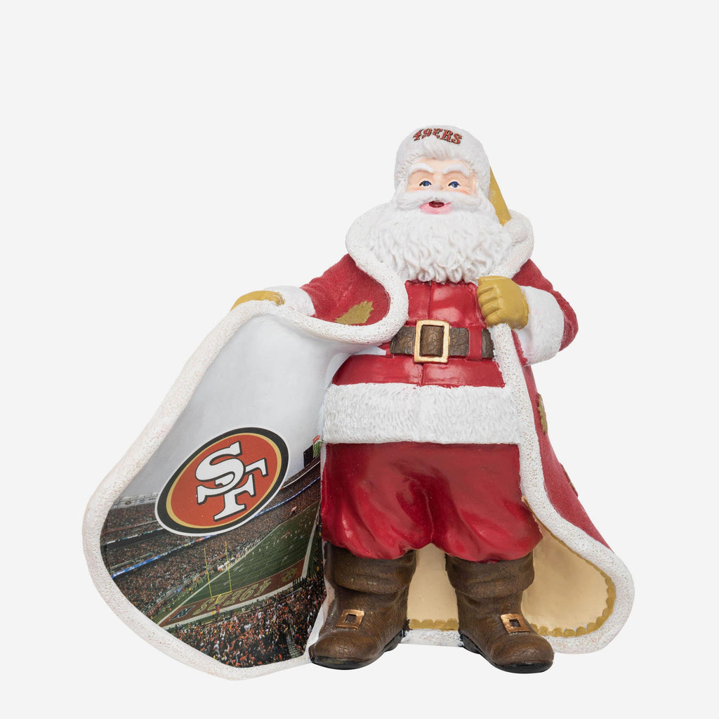 San Francisco 49ers Santa Figure FOCO - FOCO.com