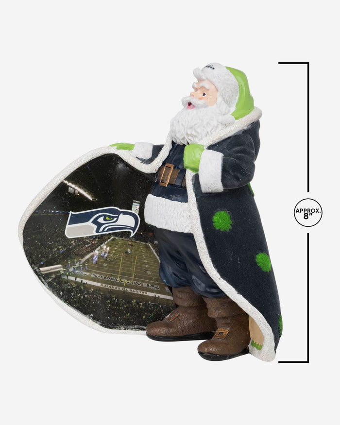 Seattle Seahawks Santa Figure FOCO - FOCO.com