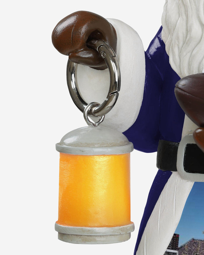 Baltimore Ravens Santa Figure With Light Up Lantern FOCO - FOCO.com