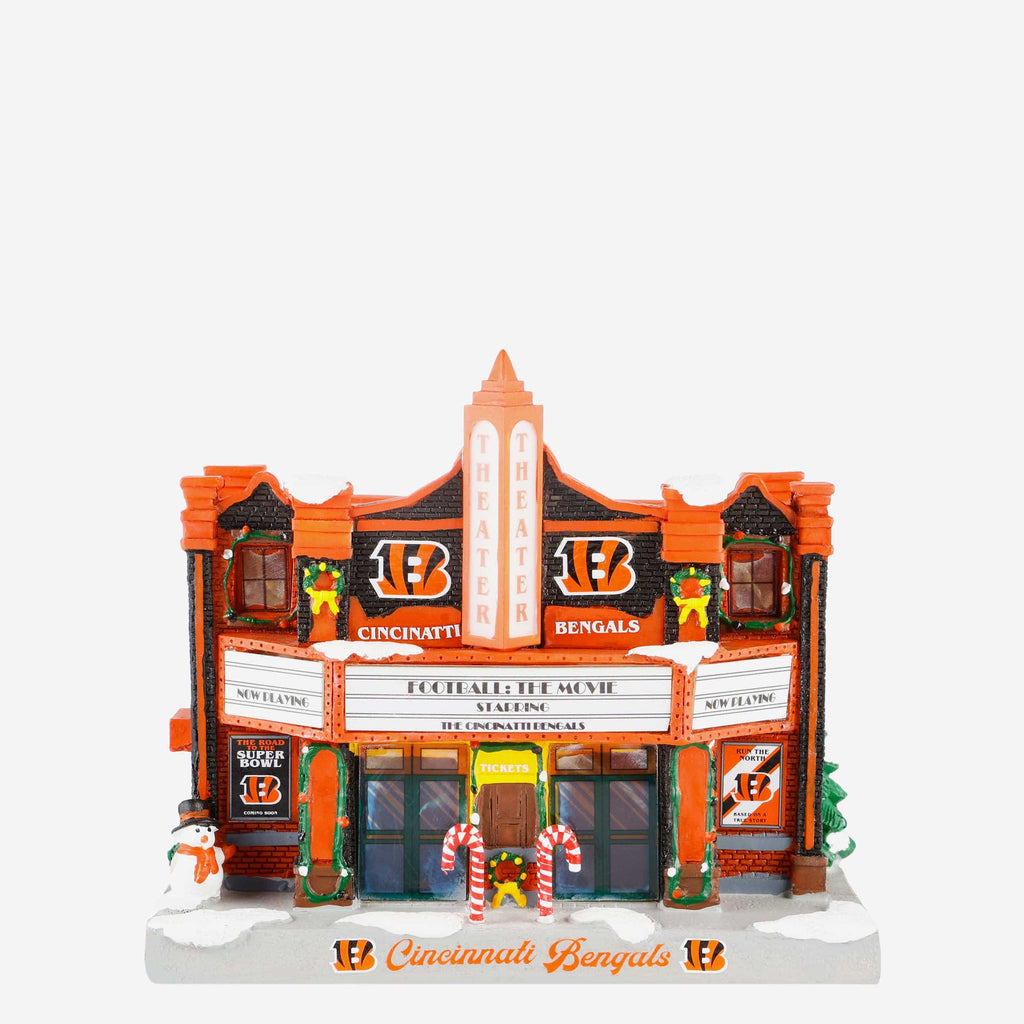 Cincinnati Bengals Light Up Resin Team Theater FOCO - FOCO.com