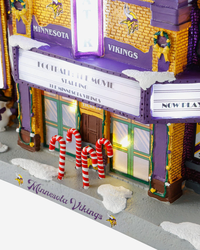 Minnesota Vikings Light Up Resin Team Theater FOCO - FOCO.com
