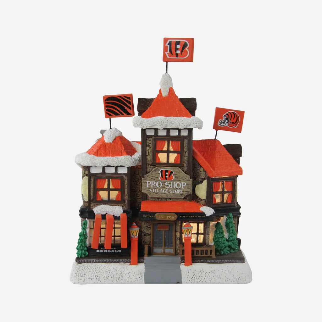 Cincinnati Bengals Light Up Resin Team Village FOCO - FOCO.com