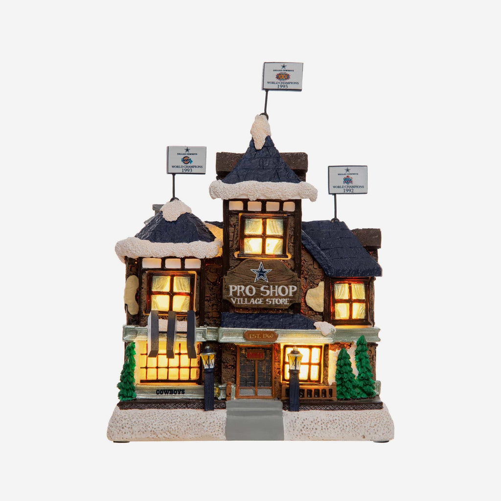 Dallas Cowboys Light Up Resin Team Village FOCO - FOCO.com