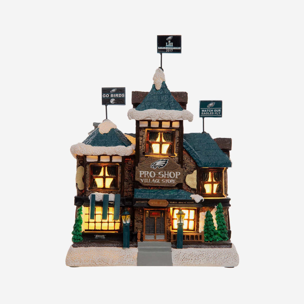Philadelphia Eagles Light Up Resin Team Village FOCO - FOCO.com