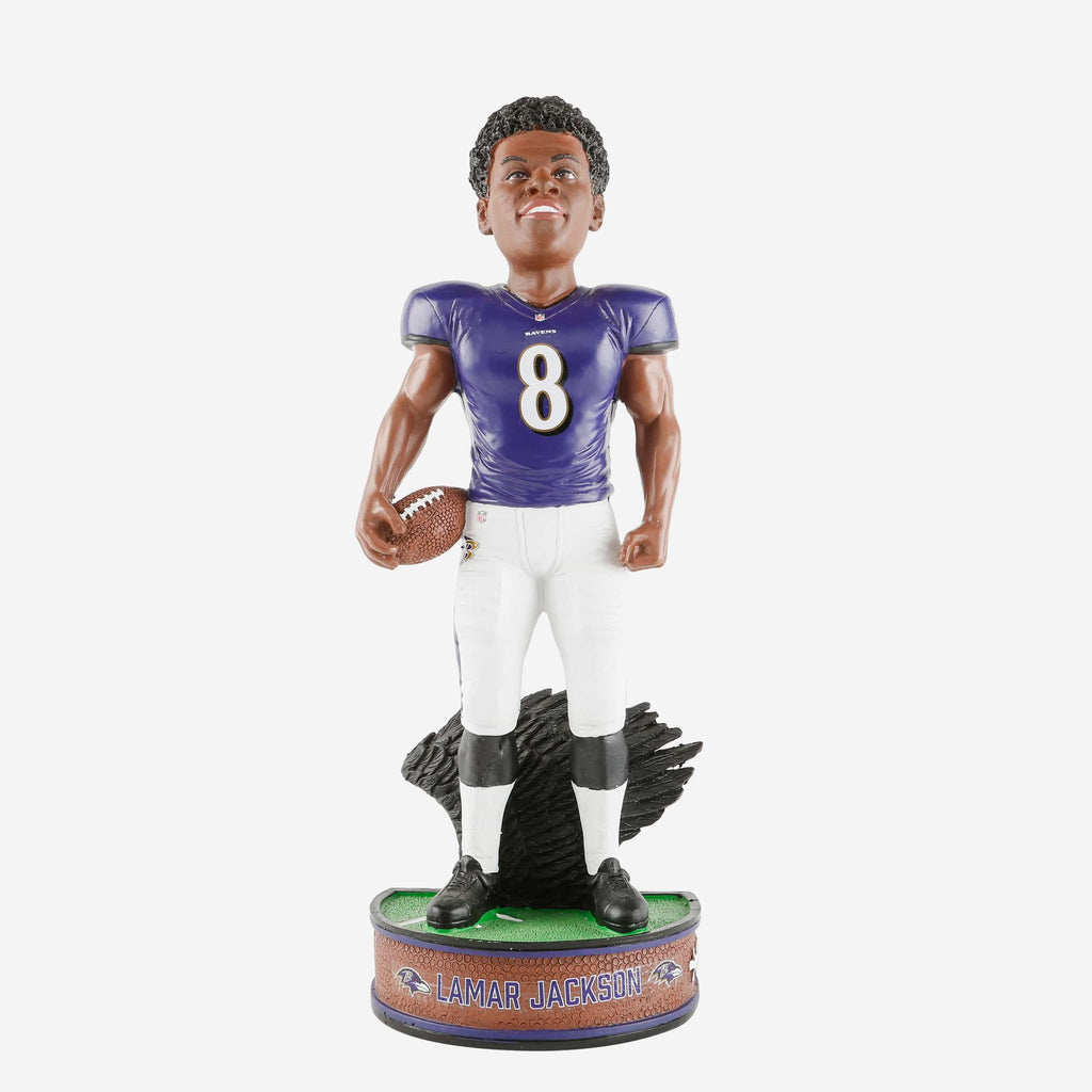 Lamar Jackson Baltimore Ravens Thematic Player Figurine FOCO - FOCO.com