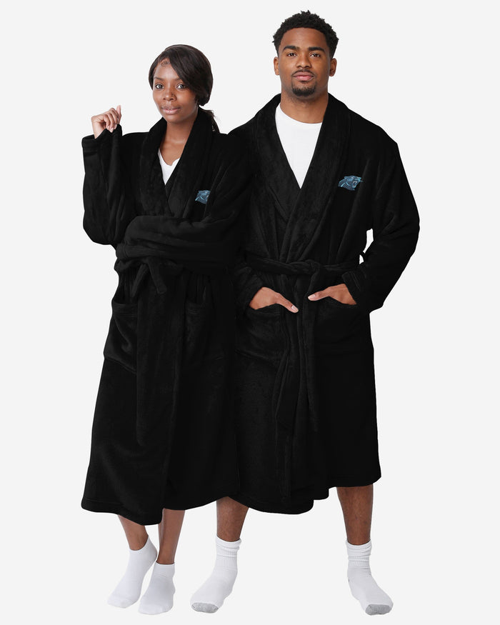 Carolina Panthers Lazy Day Team Robe FOCO - FOCO.com