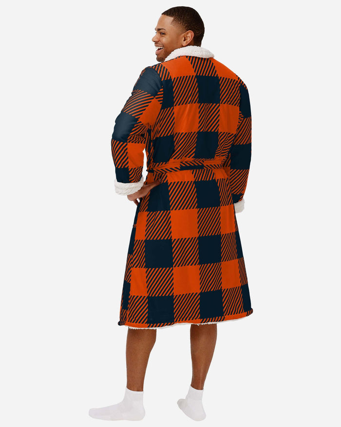 Chicago Bears Lounge Life Reversible Robe FOCO - FOCO.com