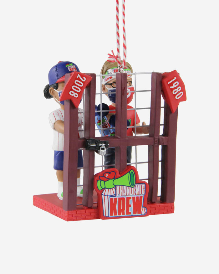 Philadelphia Phillies Phandemic Krew Dual Ornament FOCO - FOCO.com