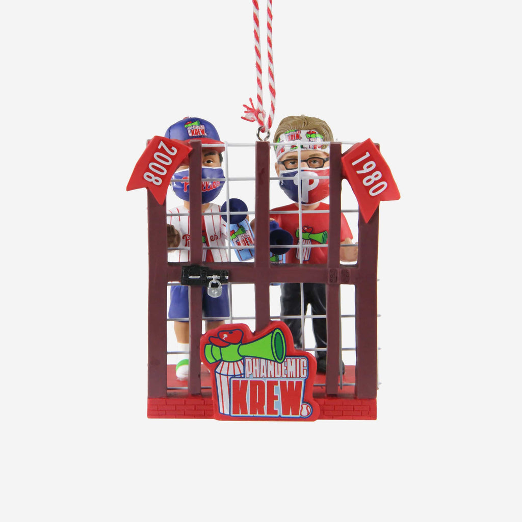 Philadelphia Phillies Phandemic Krew Dual Ornament FOCO - FOCO.com