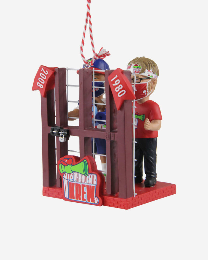 Philadelphia Phillies Phandemic Krew Dual Ornament FOCO - FOCO.com