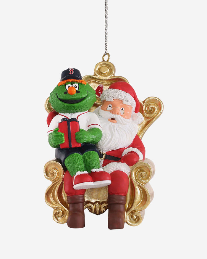 Boston Red Sox MLB Wally the Green Monster Mascot Ornament