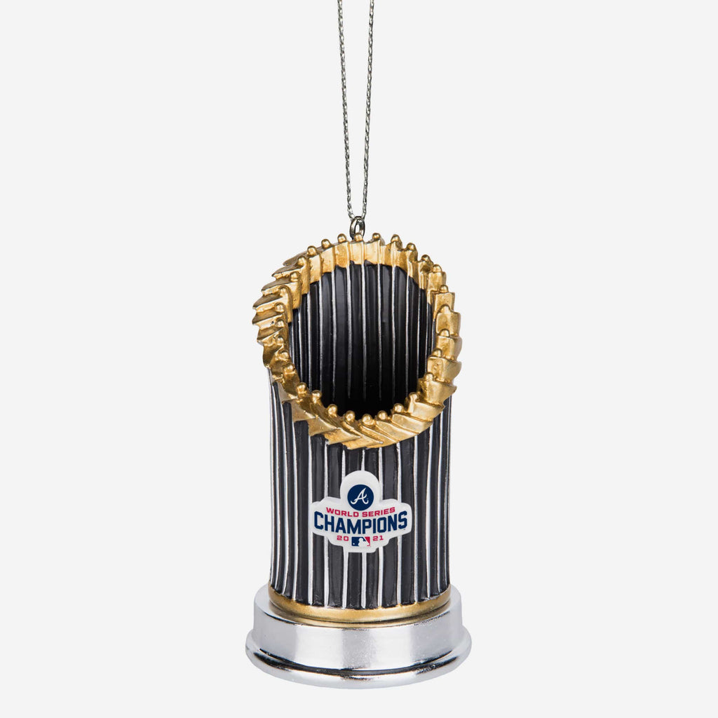 Atlanta Braves 2021 World Series Champions Resin Trophy Ornament FOCO - FOCO.com