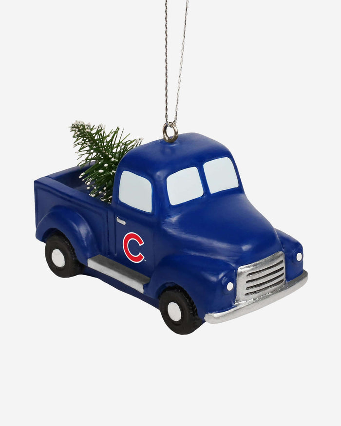 Chicago Cubs Truck With Tree Ornament FOCO - FOCO.com