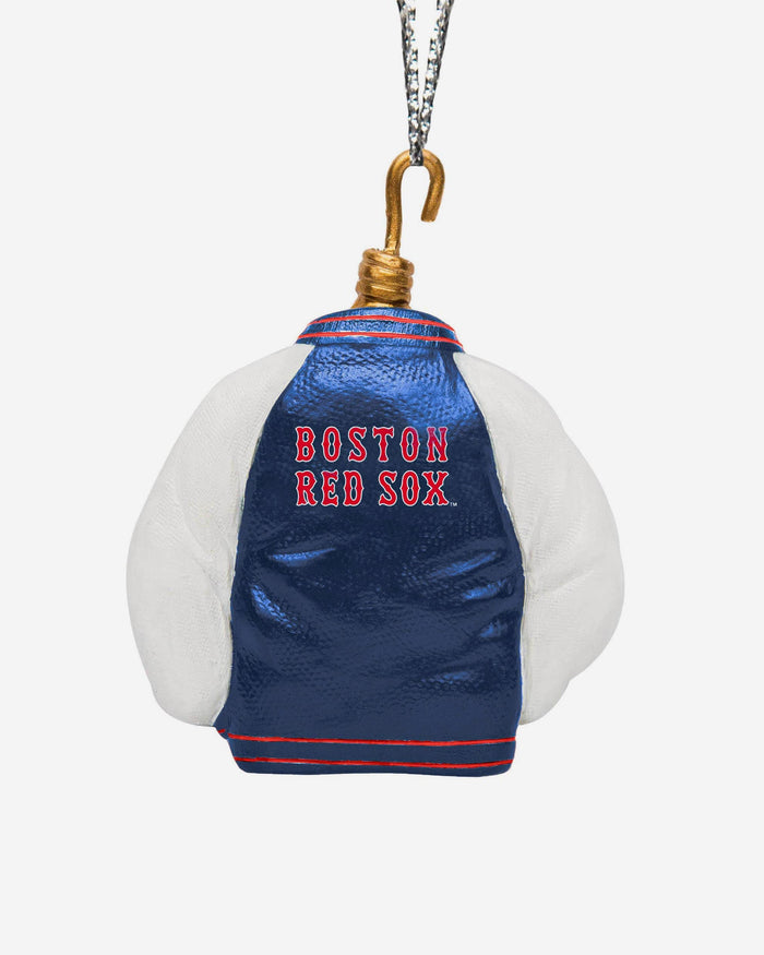 Boston Red Sox Varsity Jacket Ornament FOCO - FOCO.com