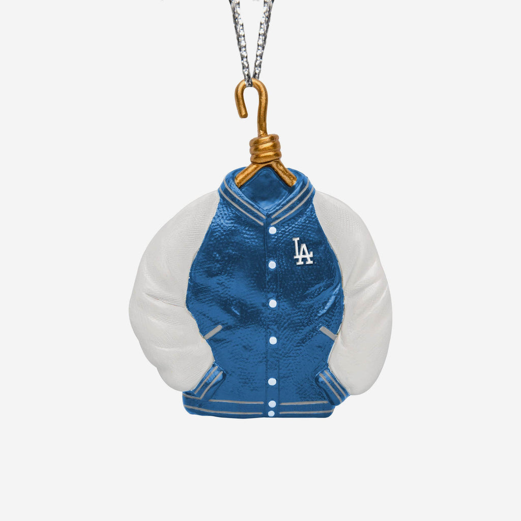 Los Angeles Dodgers Varsity Jacket Ornament FOCO - FOCO.com