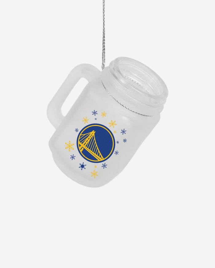 Golden State Warriors Mason Jar Ornament FOCO - FOCO.com