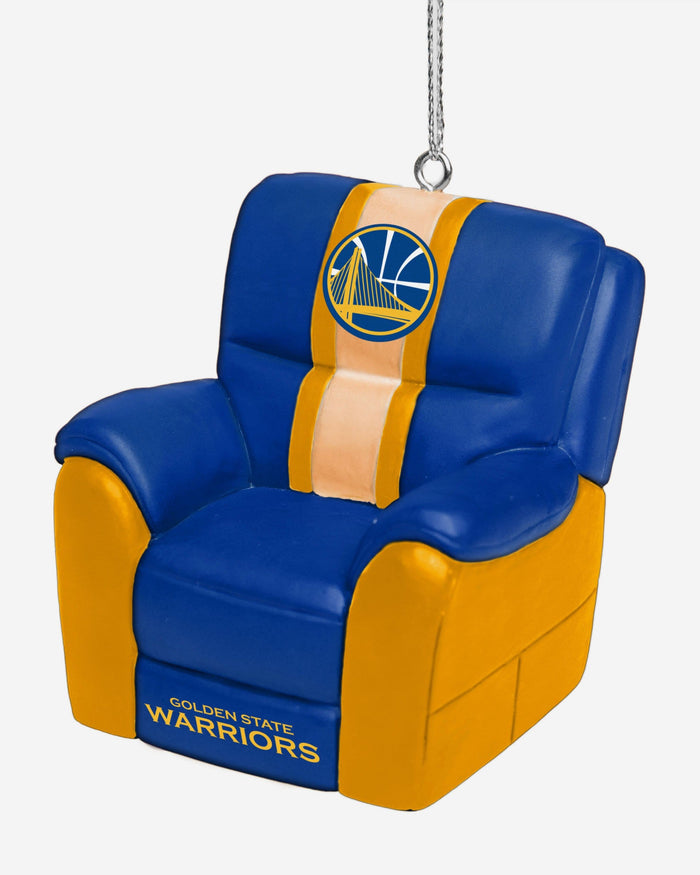 Golden State Warriors Reclining Chair Ornament FOCO - FOCO.com