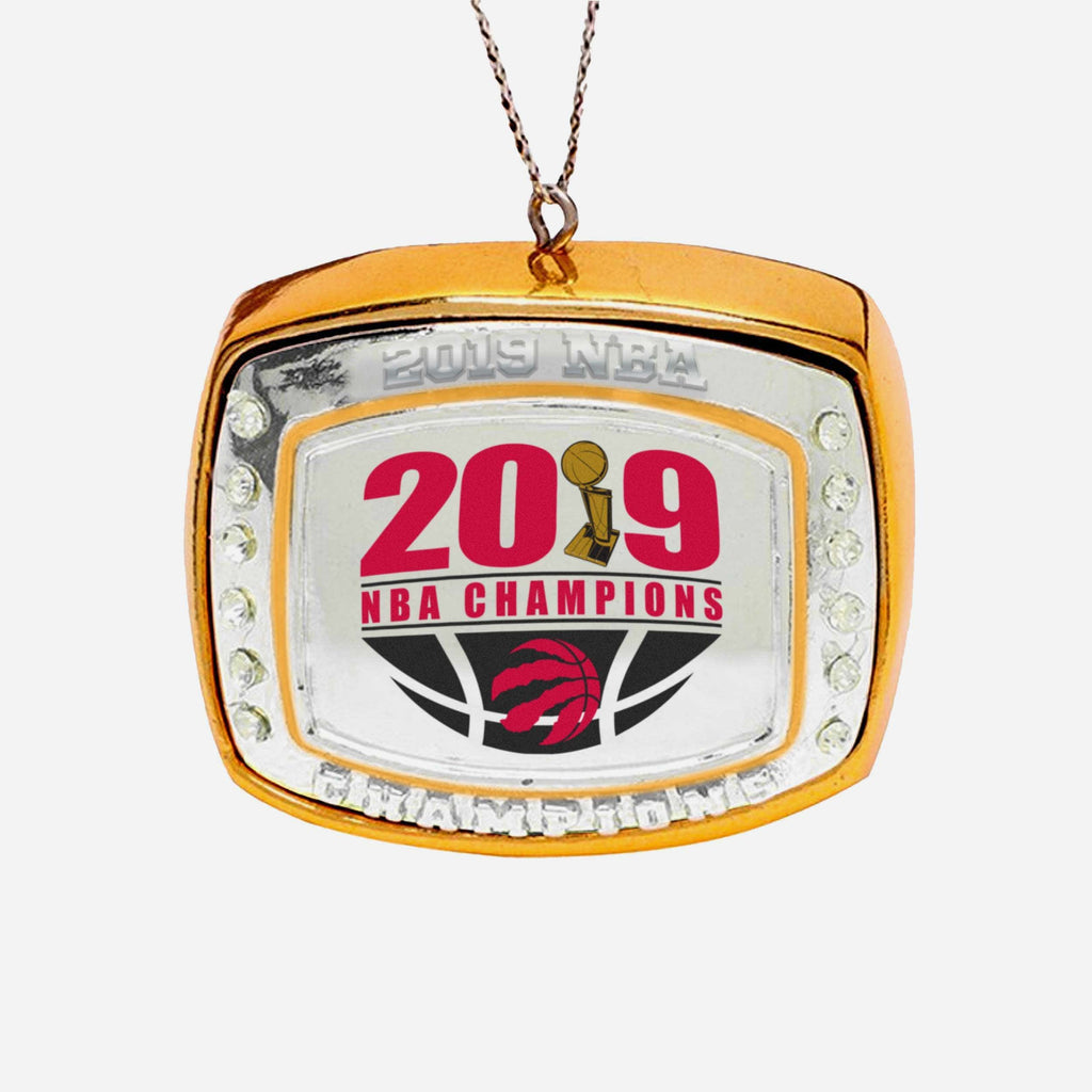 Toronto Raptors 2019 NBA Champions Ring Ornament FOCO - FOCO.com