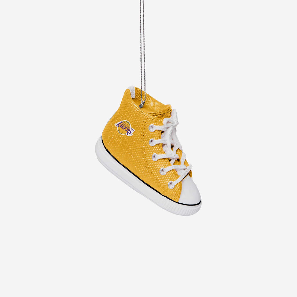 Los Angeles Lakers Sneaker Ornament FOCO - FOCO.com