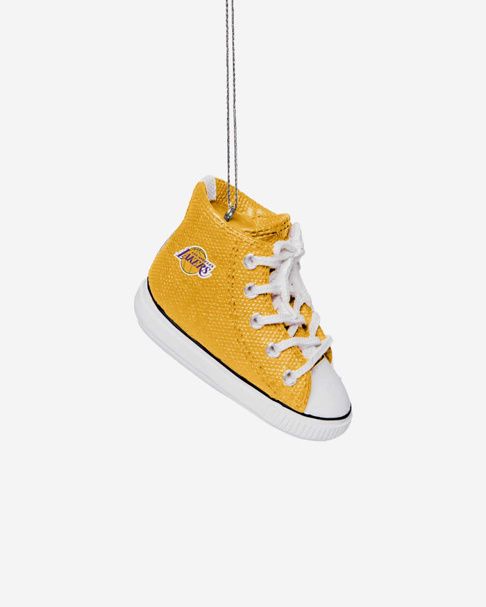 Los Angeles Lakers Sneaker Ornament FOCO - FOCO.com