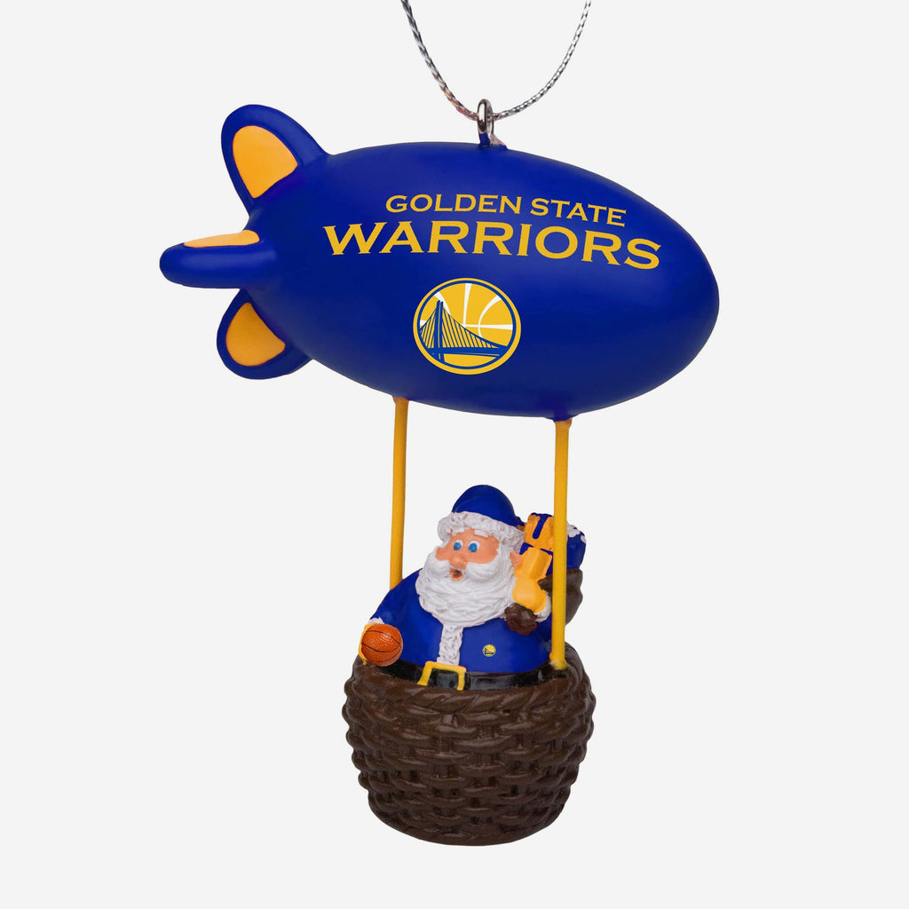 Golden State Warriors Santa Blimp Ornament FOCO - FOCO.com