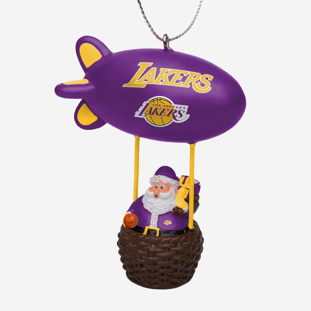 Los Angeles Lakers Santa Blimp Ornament FOCO - FOCO.com