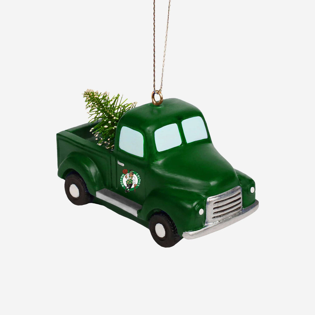 Boston Celtics Truck With Tree Ornament FOCO - FOCO.com
